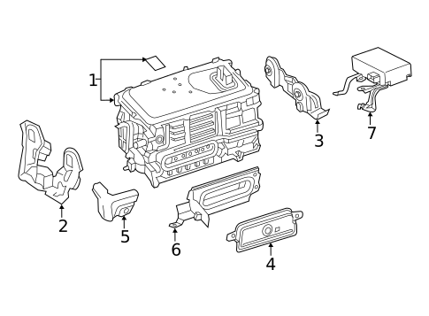 Control Modules for 2020 Toyota Prius AWD-e #0