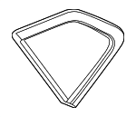 833126MA0A - Body: Quarter Glass for Nissan: Qashqai, Rogue Sport Image