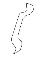 TD14614E2 - : Retaining Bracket for Mazda: CX-9 Image