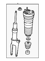 97034305235 - : Strut Assembly for Porsche: Panamera Image