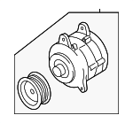 23100CR910 - Electrical: Alternator for Infiniti Image