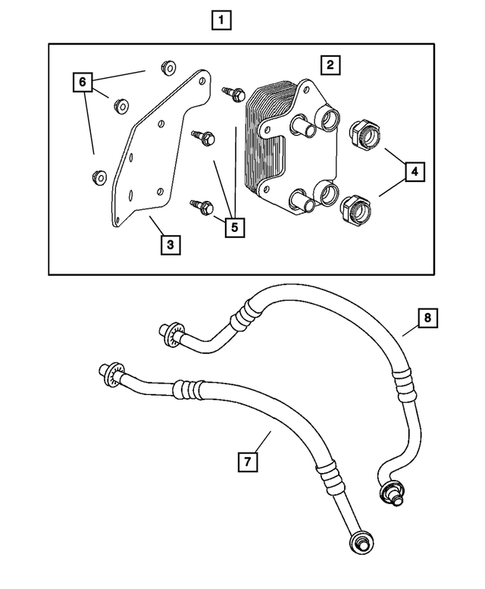 Engine Oiling for 2006 Dodge Viper #1