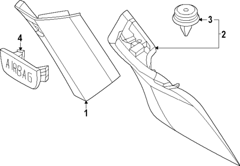 Interior Trim - Quarter Panels for 2025 Mini Countryman #0