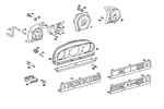 125420706 - Electrical Equipment and Instruments: Speedometer for Mercedes-Benz Image