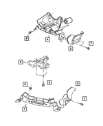 52124126AA - Engine Mounting: Heat Shield for Mopar Image