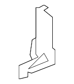 51647117812 - Body: Radiator Support Air Duct for BMW Image