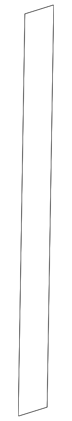 51647134101 - Body: Side Seal for BMW: 1 Series M, 128i, 135i, 135is, 325i, 325xi, 328i, 328i xDrive, 328xi, 330i, 330xi, 335i, 335i xDrive, 335is, 335xi, M3, X1 Image