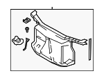 51647193193 - Body: Radiator Support for BMW: 1 Series M, 128i, 135i, 135is Image