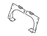 857843X200RY - Body: Front Trim for Hyundai: Elantra Coupe Image