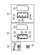 4892282AA - 4.0L Gas; Engine: Cap for Mopar Image