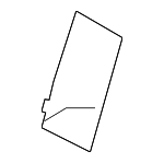 LJ8Z78624A08AA - Body: Trim Bezel for Ford: Escape | Lincoln: Corsair Image