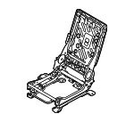 LX6Z99613A10X - Body: Seat Frame for Ford: Escape Image