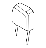 MJ6Z78611A08BG - Body: Headrest for Ford: Escape Image