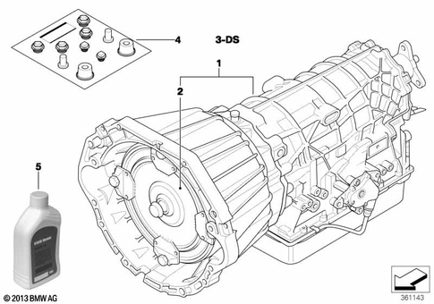 Automatic Transmission for 2001 BMW 740i #0