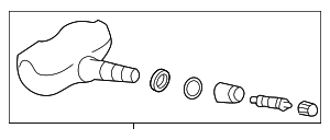 SU00307506 - : Tire Pressure Monitoring System Sensor for Toyota Image