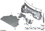 51489484177 - Vehicle Trim: Sealing Side Panel, Left for BMW Image