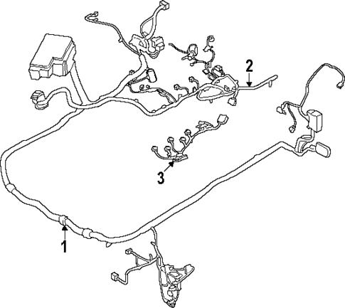 Wiring Harness for 2025 Ford Mustang #0