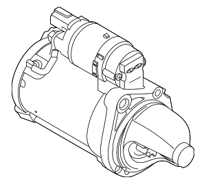 361002B800 - : Starter for Kia: Seltos, Soul Image