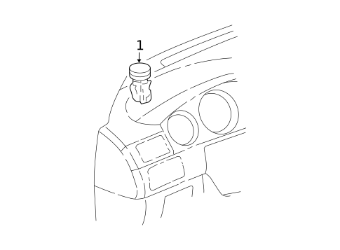 Daytime Running Lamp Components for 2011 Lexus ES350 #0
