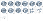 2054017200 - Wheels and Accessories: Spoke Wheel for Mercedes-Benz Image