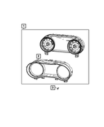 68492644AD - : Instrument Panel Cluster for Mopar Image