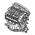 79305T21A41 - HVAC: HVAC Blower Motor Housing for Honda Image