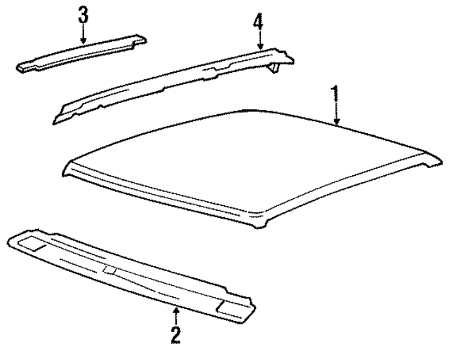 20744323 - : Roof Panel for GM Image