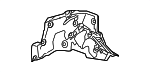 2226824971 - Exhaust: Heat Shield for Mercedes-Benz Image