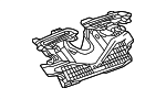 85706574 - Body: Defroster Nozzle for GM Image