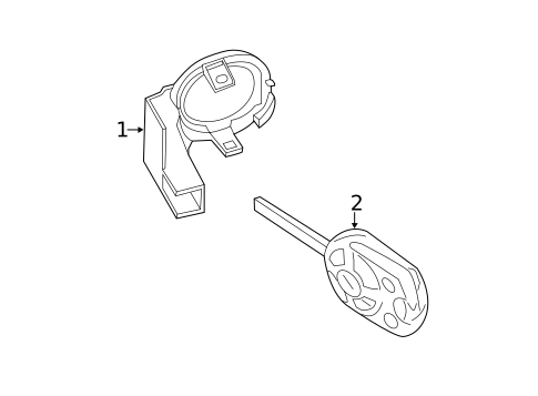 Keyless Entry Components for 2014 Ford Transit Connect #0