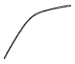 68109587AA - Body: Drip Molding for Mopar Image
