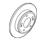 584113X300 - Brakes: Rotor for Kia: Forte, Forte Koup, Forte5, Seltos, Soul, Soul EV Image