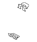 58244A6000 - Brakes: Disc Brake Anti-Rattle Clip for Kia: Forte, Forte Koup, Forte5, Soul Image