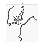 98610K0000 - Body: Reservoir Assembly for Kia: Soul Image