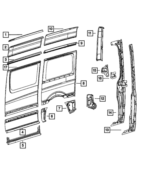 Roof for 2009 Dodge Sprinter 3500 #3
