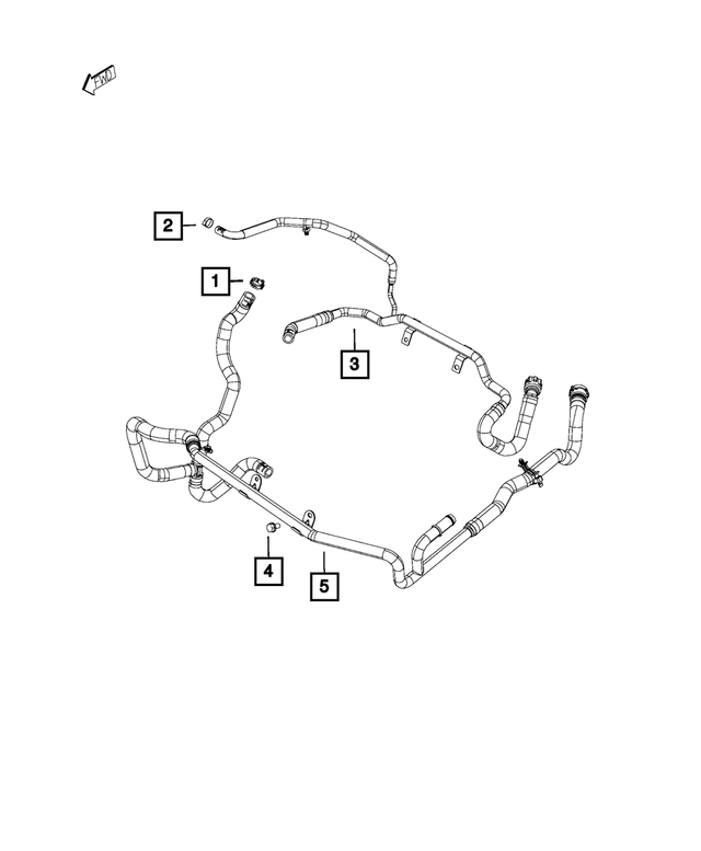 6502058 - Air Conditioners and Heaters: Hex Head Special Point Screw And Washer for Chrysler: 200, Pacifica, Town &amp; Country, Voyager | Dodge: Avenger, Caravan, Grand Caravan | Jeep: Cherokee, Liberty, Wrangler Image