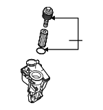 31338685 - Engine: Oil Filter Housing for Volvo: C30, C70, S40, S60, S60 Cross Country, V50, V60, V60 Cross Country, XC60, XC70 Image