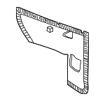 55256688AJ - : Water Shield for Dodge: Durango Image