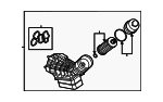 11429453682 - Engine: Oil Filter Housing for BMW Image
