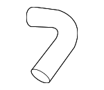 17379TPGA00 - Emission System: Drain Tube for Honda: CR-V Image