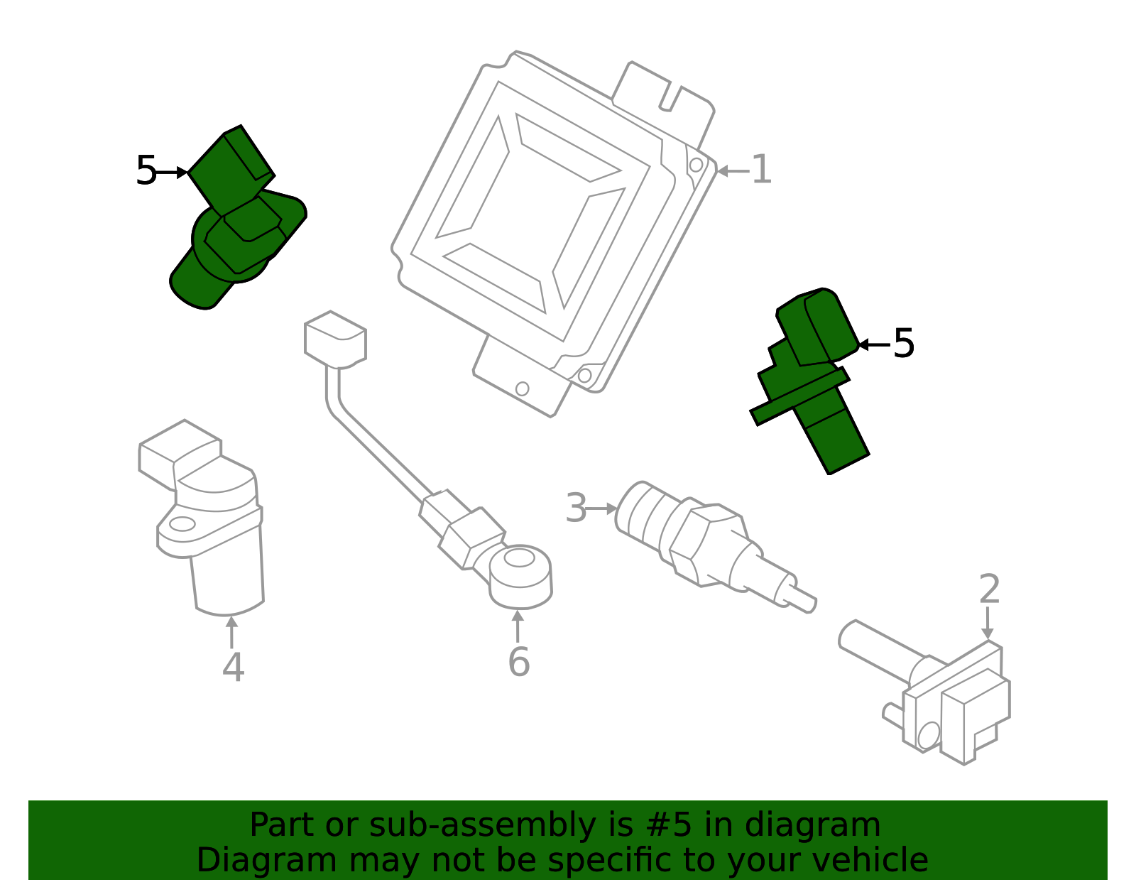 2004-2021 Subaru Camshaft Sensor 22056AA140 | Subaru Parts Store
