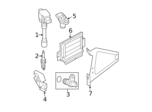 Ignition System for 2010 Nissan Sentra #0