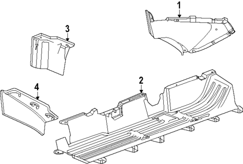 Under Cover & Splash Shields for 2025 GMC Terrain #0