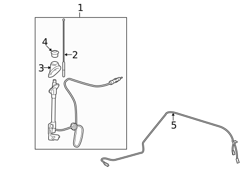 Antenna & Radio for 2004 Toyota Sequoia #1