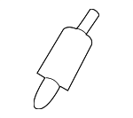 66226FL101 - Body: Trim Panel Cushion for Subaru Image