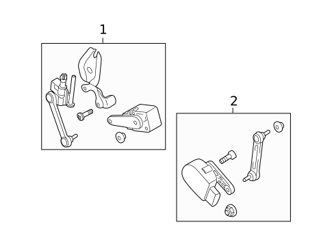 Electrical Components for 2007 Volkswagen Touareg #1