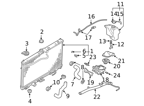 Powertrain Control for 2006 Mitsubishi Lancer #3