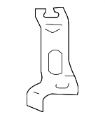 MR464626 - : Reservoir Tank Bracket for Mitsubishi: Lancer Image