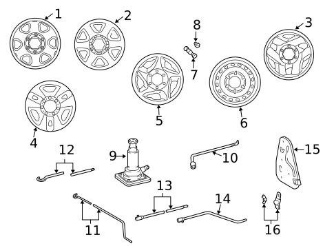 Wheels for 2000 Toyota Tacoma #0