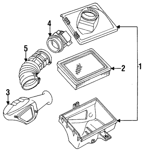 Filters for 1993 Ford Taurus #0
